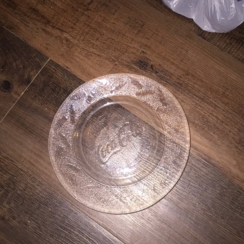 Coca Cola Dessert Plate